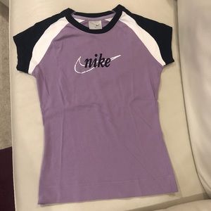 Purple Fitted T-Shirt